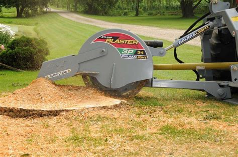 stump grinder tractor mounted